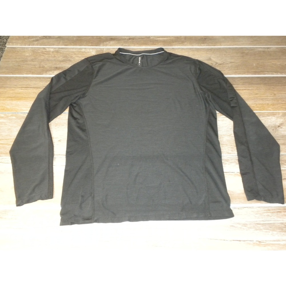 Ten Thousand The Versatile T-Shirt M Black Long Sleeve Performance Athletic Gym